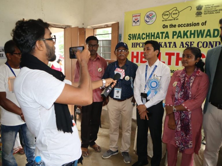 90th Program with HPCL … Health Camp at Diamond Harbour